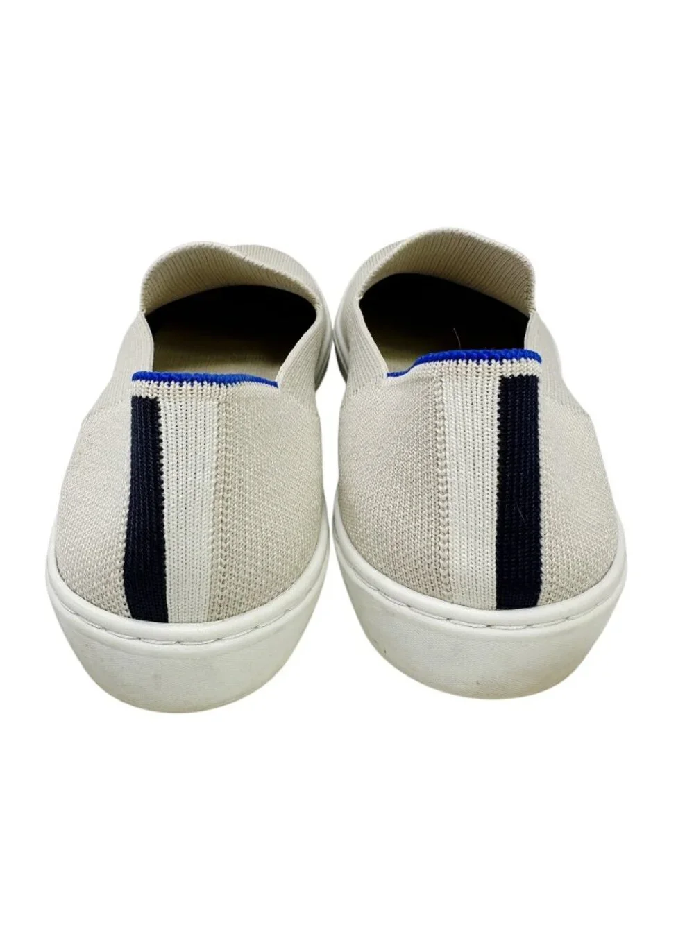Rothy’s The Original Slip On Sneaker Women’s 8 Sand Beige Knit Washable